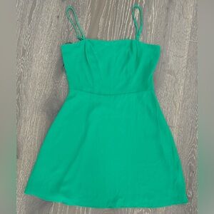 NWT - SOCIALITE - Emerald Fit-and-Flare Dress - Size S
